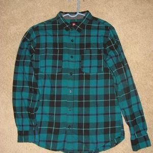 Mens Quiksilver flannel shirt